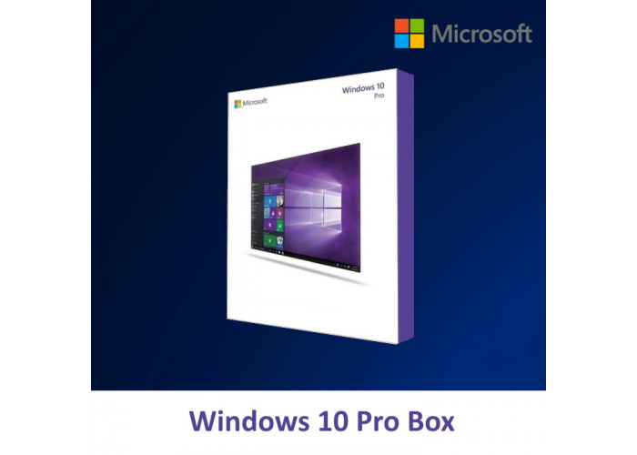 Buy Windows 10 Pro Box A Key Of A Licensed Operating System For A